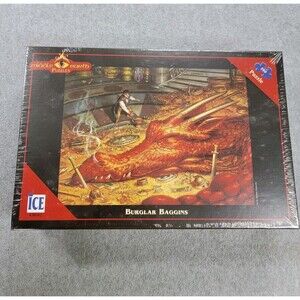 Vintage LOTR Middle Earth Puzzle Burglar Baggins 500 Pieces Sealed Hobbit NEW
